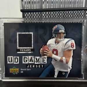 2006 Upper Deck - Ud Game Jersey David Carr #GJ-CA (MEM)